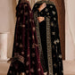 EMBROIDERED VELVET SHAWL VS-71