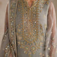 EMBROIDERED CHIFFON SF-4364