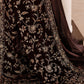EMBROIDERED VELVET SHAWL VS-72