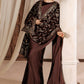 EMBROIDERED VELVET SHAWL VS-72