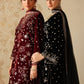 EMBROIDERED VELVET UF-4316