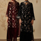 EMBROIDERED VELVET UF-4316