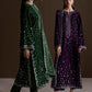 EMBROIDERED VELVET UF-4545