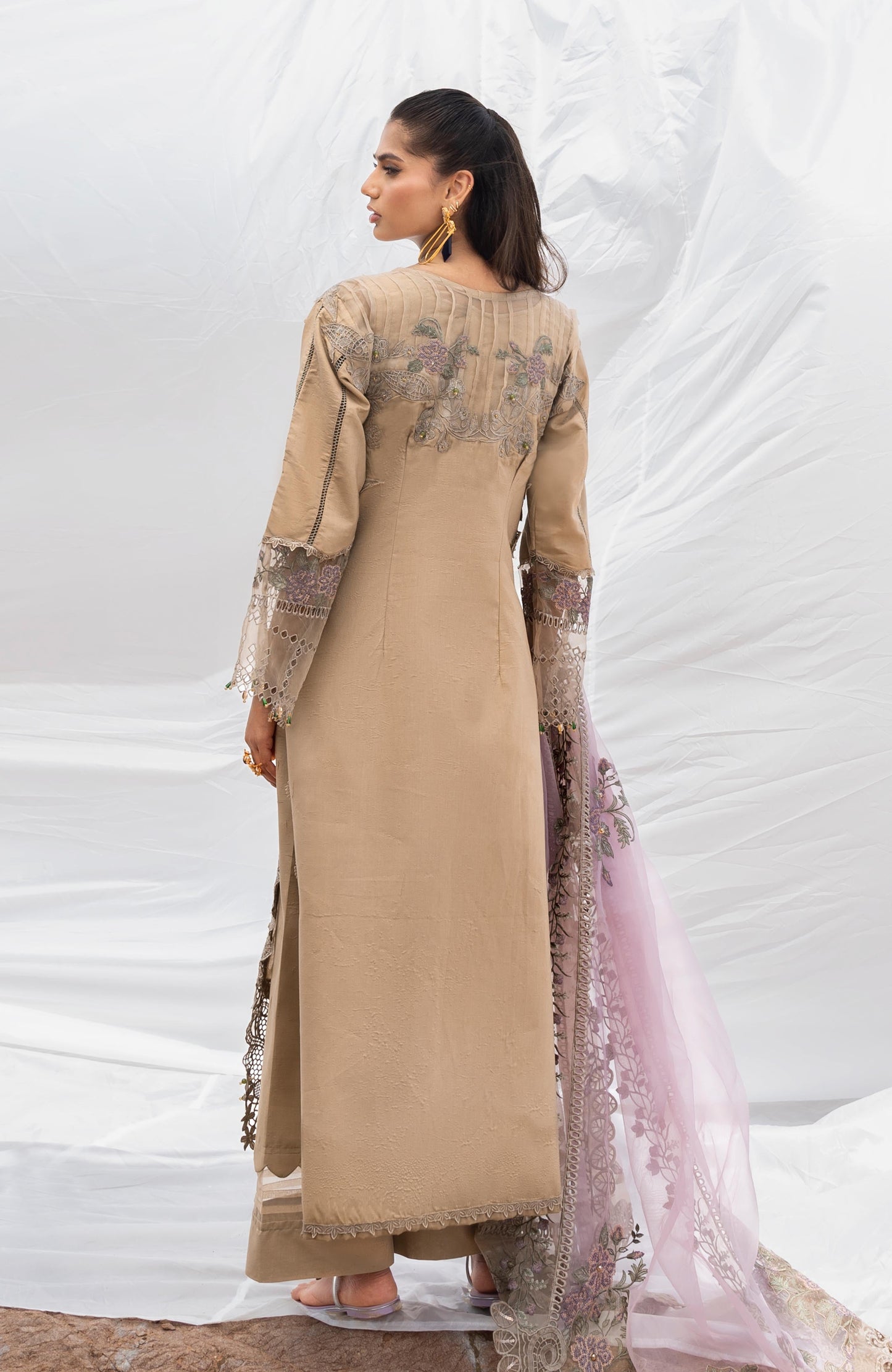 Mahiymaan 3 Piece Unstitched Luxury Lawn-MLL-26-12