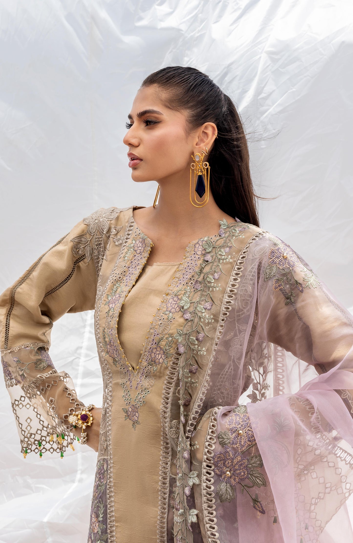 Mahiymaan 3 Piece Unstitched Luxury Lawn-MLL-26-12