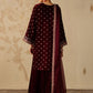 EMBROIDERED VELVET UF-4315