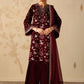 EMBROIDERED VELVET UF-4315