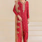 Embroidered Raw Silk UR-7047