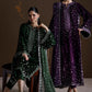 EMBROIDERED VELVET UF-4545