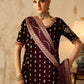 EMBROIDERED VELVET UF-4313