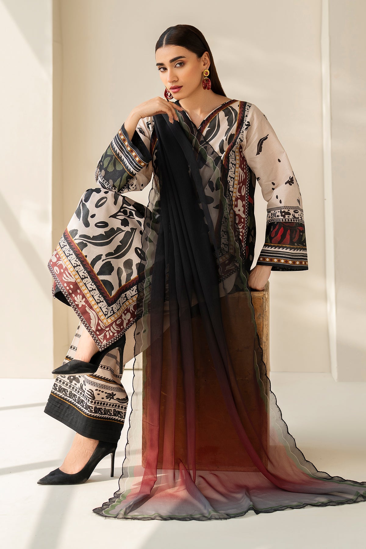 DIGITAL PRINTED LAWN UF-4199