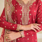 Embroidered Raw Silk UR-7047