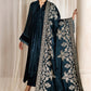 EMBROIDERED VELVET SHAWL VS-73