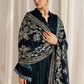 EMBROIDERED VELVET SHAWL VS-73