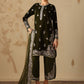 EMBROIDERED VELVET UF-4311
