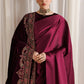 EMBROIDERED VELVET SHAWL VS-74