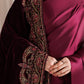 EMBROIDERED VELVET SHAWL VS-74