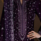 EMBROIDERED VELVET UF-4546