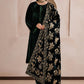 EMBROIDERED VELVET SHAWL VS-65