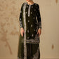 EMBROIDERED VELVET UF-4311