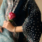 EMBROIDERED VELVET UF-4310