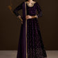 EMBROIDERED VELVET UF-4628