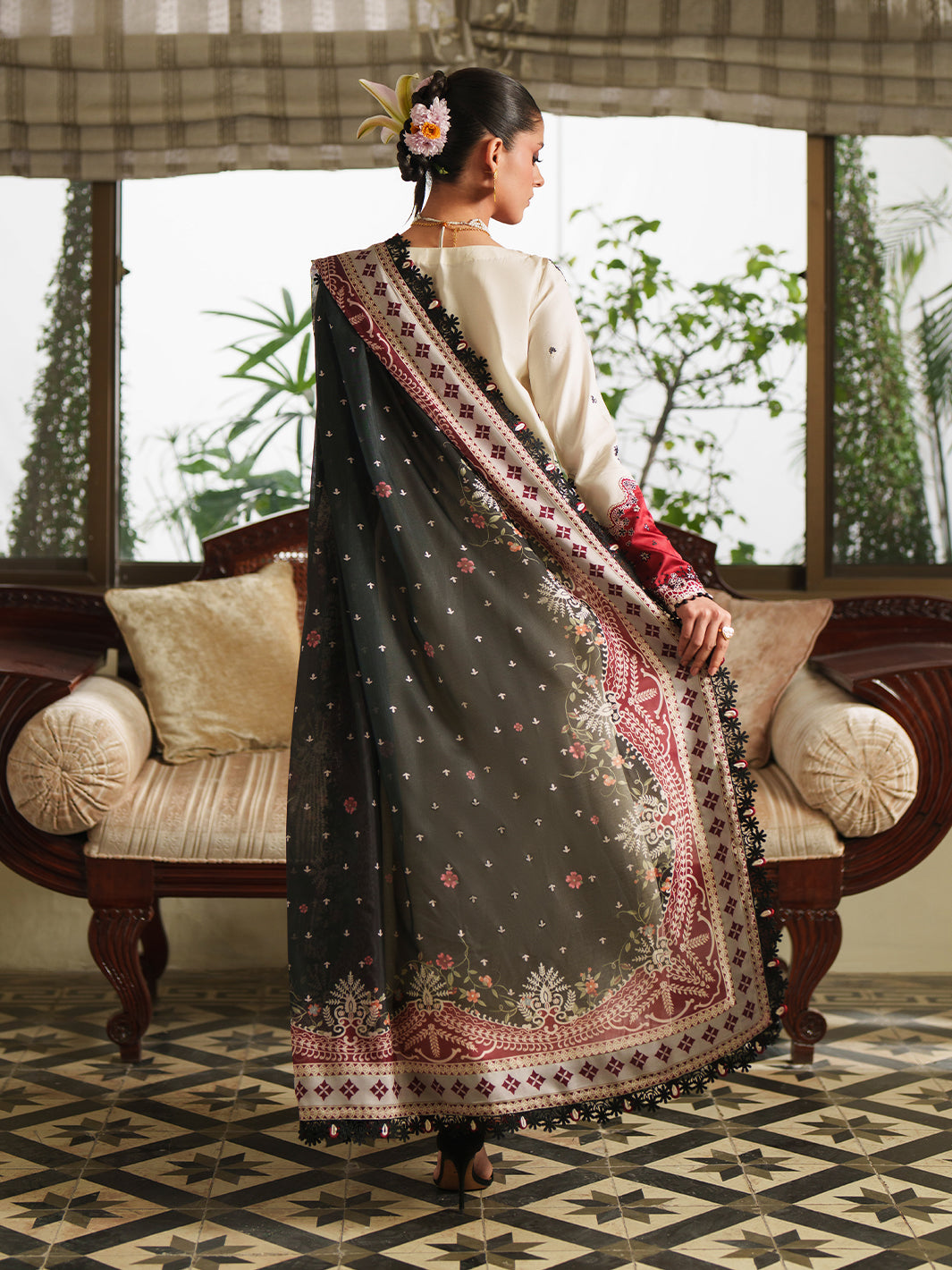 171-A | 3 PC Lawn Stitched