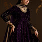 EMBROIDERED VELVET UF-4628