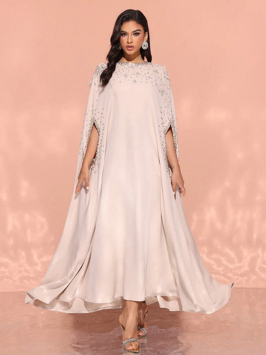 Beaded & Rhinestone Embellished