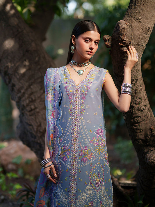 172-A | 3 PC Lawn Stitched