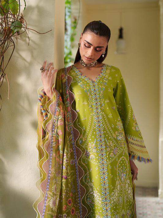 172-B | 3 PC Lawn Stitched