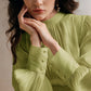 Sparkly Fabric Puffy Sleeve Waist Patchwork High Waist Dress