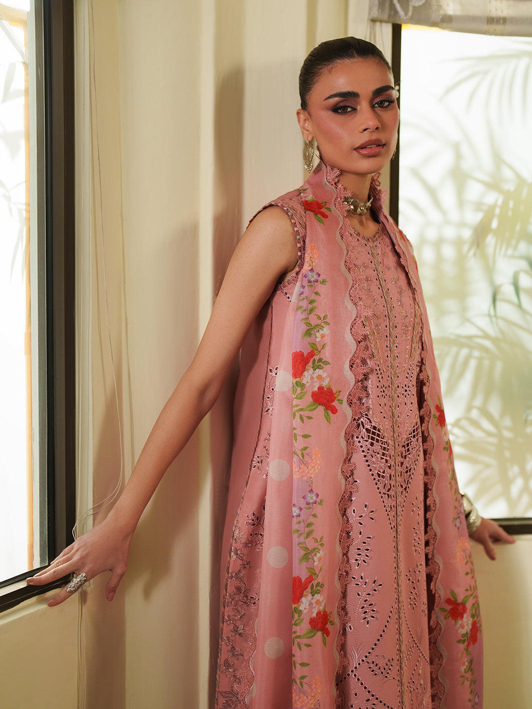 173-B | 3 PC Lawn Stitched