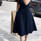 A-Line Short Denim Dress