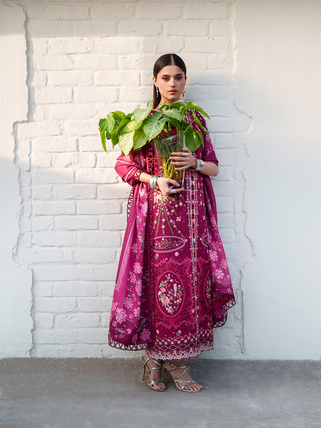 174-A | 3 PC Lawn Stitched