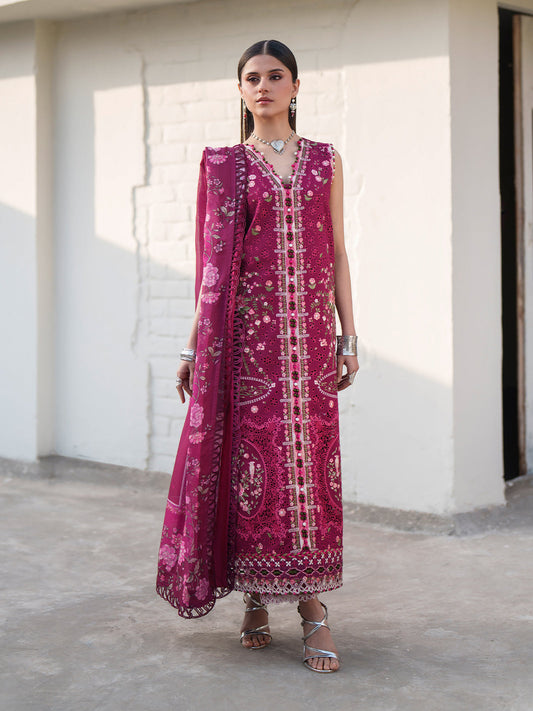 174-A | 3 PC Lawn Stitched