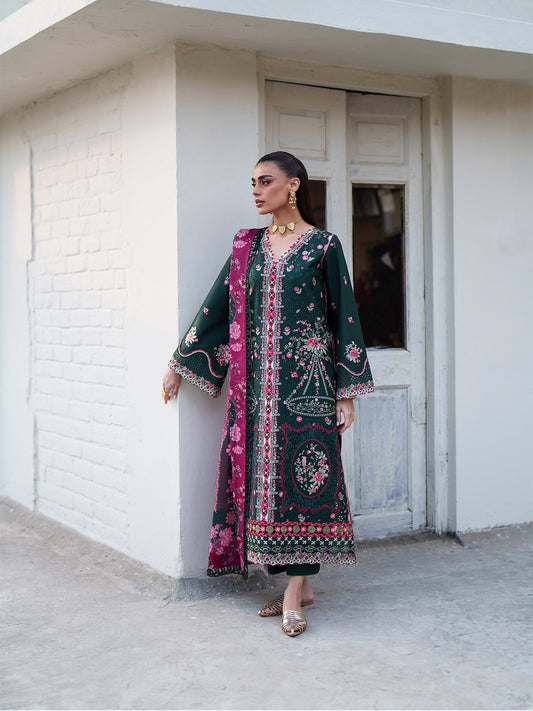 174-B | 3 PC Lawn Stitched