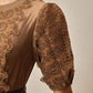 Elegant Round Neck Lace Patchwork Dress