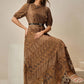 Elegant Round Neck Lace Patchwork Dress