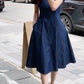 A-Line Short Denim Dress
