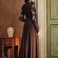 Lace Patchwork Flared Dress