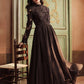 Lace Patchwork Flared Dress