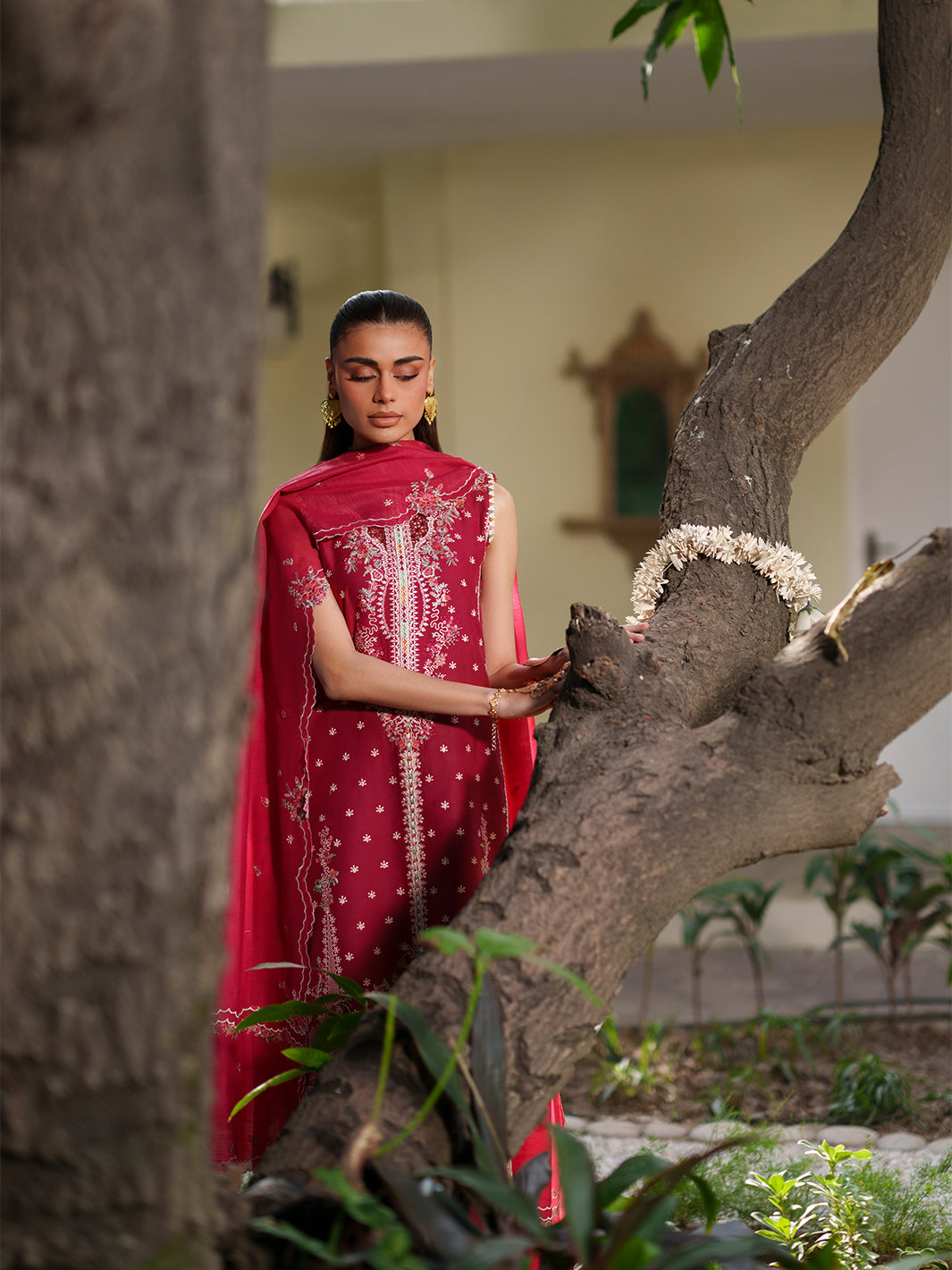 176-A | 3 PC Lawn Stitched