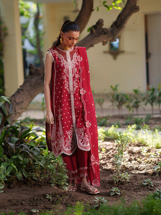 176-A | 3 PC Lawn Stitched