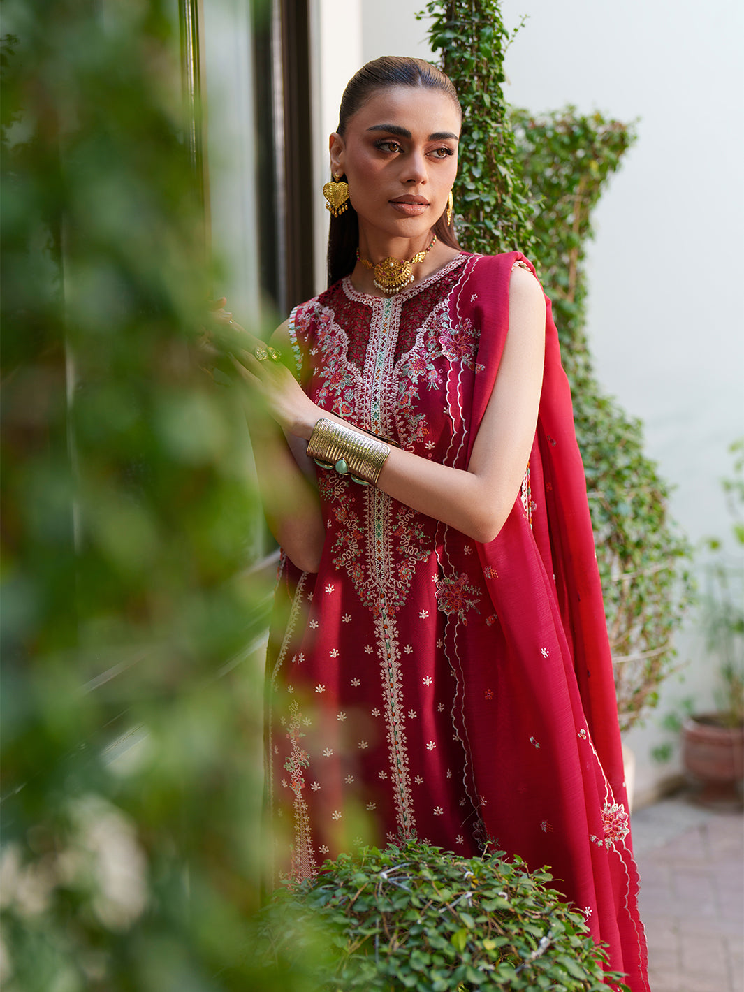 176-A | 3 PC Lawn Stitched