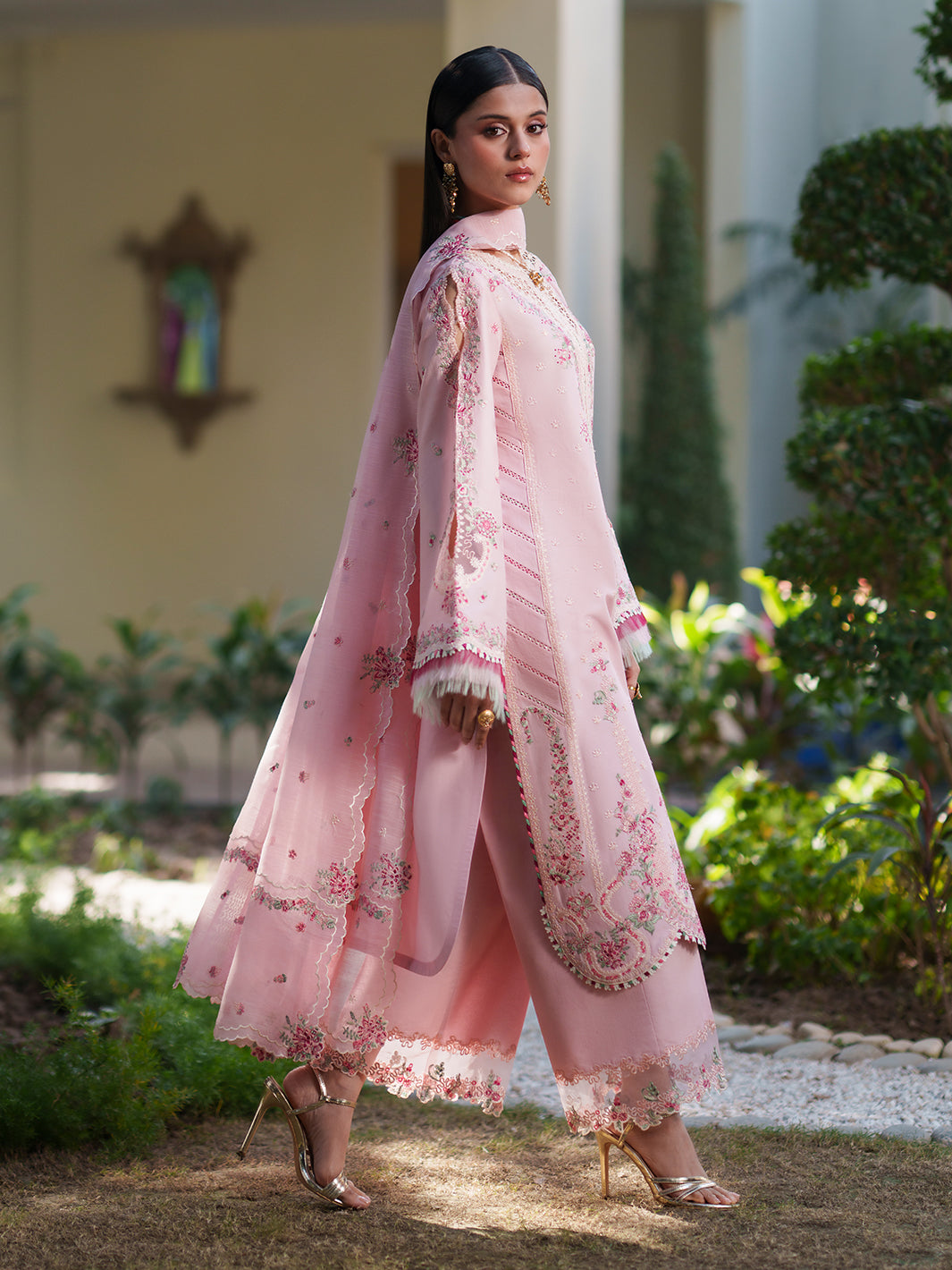 176-B | 3 PC Lawn Stitched