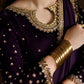 EMBROIDERED VELVET UF-4628
