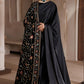 EMBROIDERED VELVET SHAWL VS-76