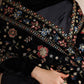 EMBROIDERED VELVET SHAWL VS-76
