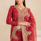 Embroidered Raw Silk UR-7047
